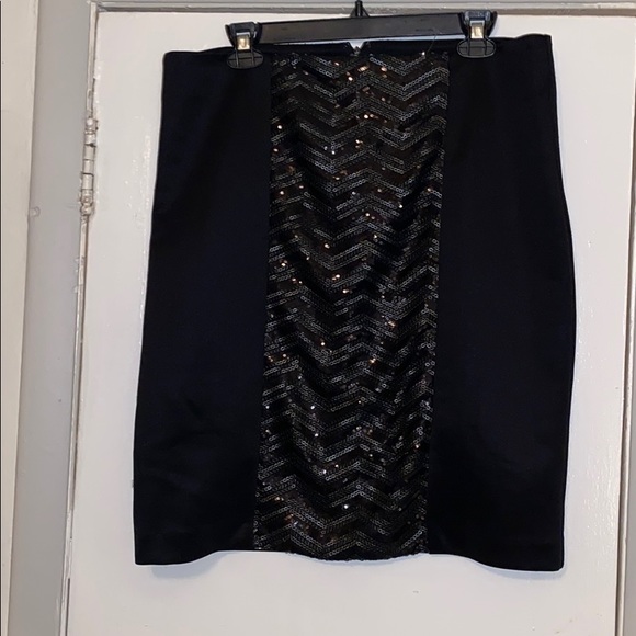 New York & Company Dresses & Skirts - Ny@co- satin skirt with sequin detail NWT